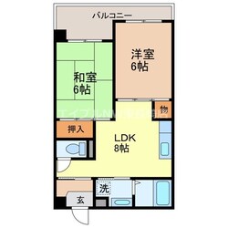 西浦上駅 徒歩6分 3階の物件間取画像